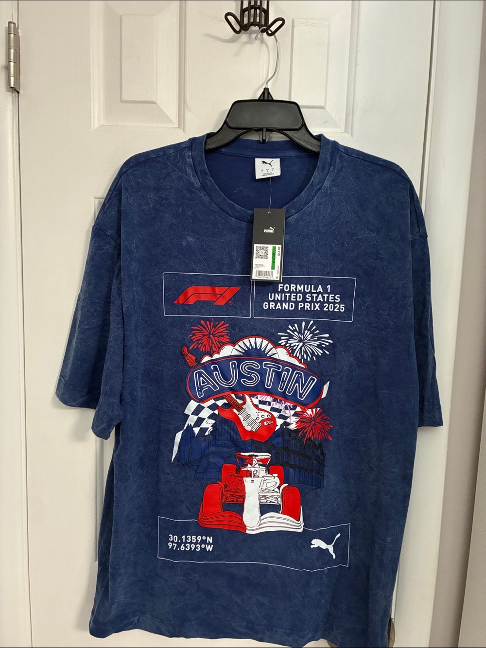 PUMA Austin Formula 1 Grand Prix 2025 Graphic T-Shirt